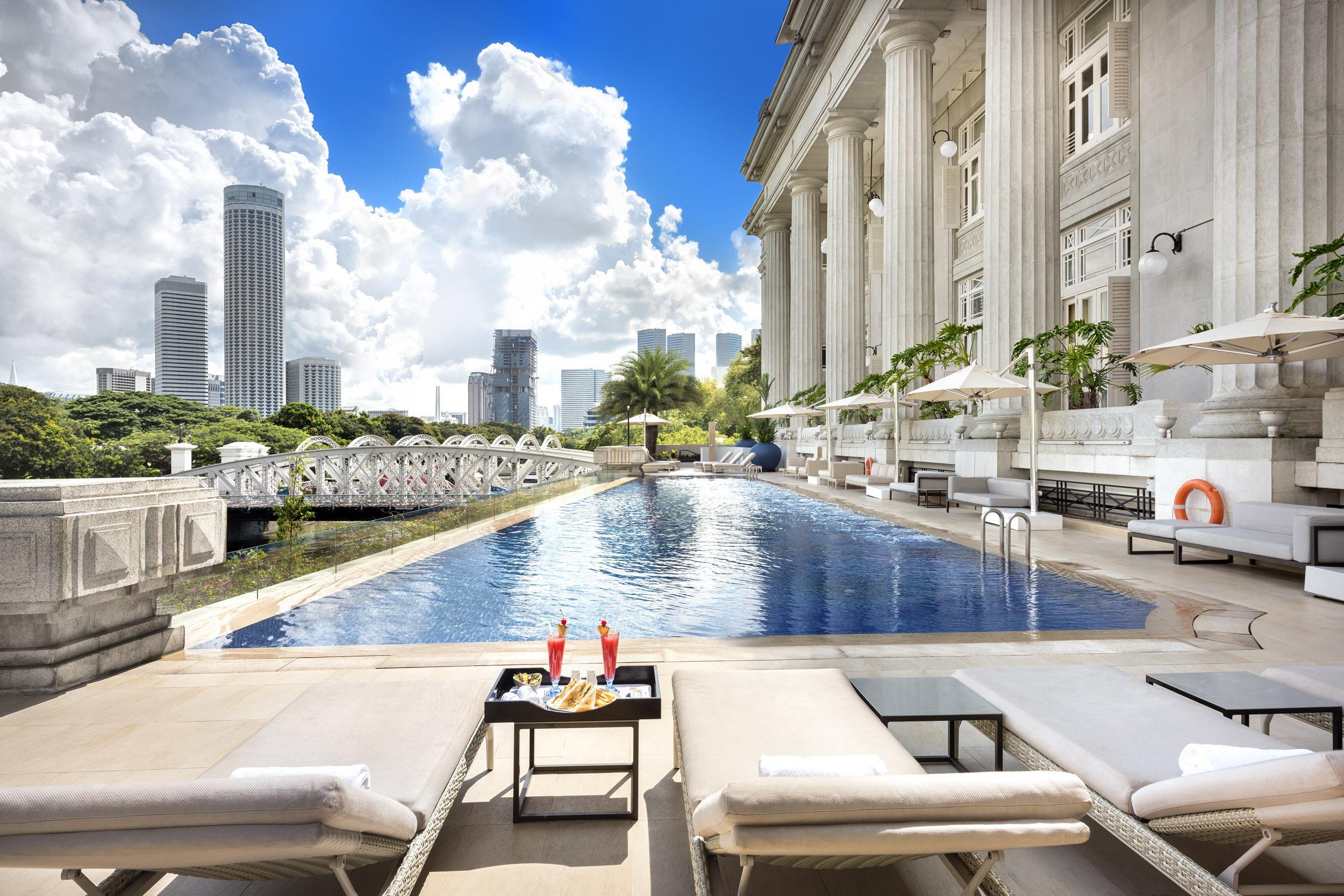 The Fullerton Hotel Singapur Exterior foto