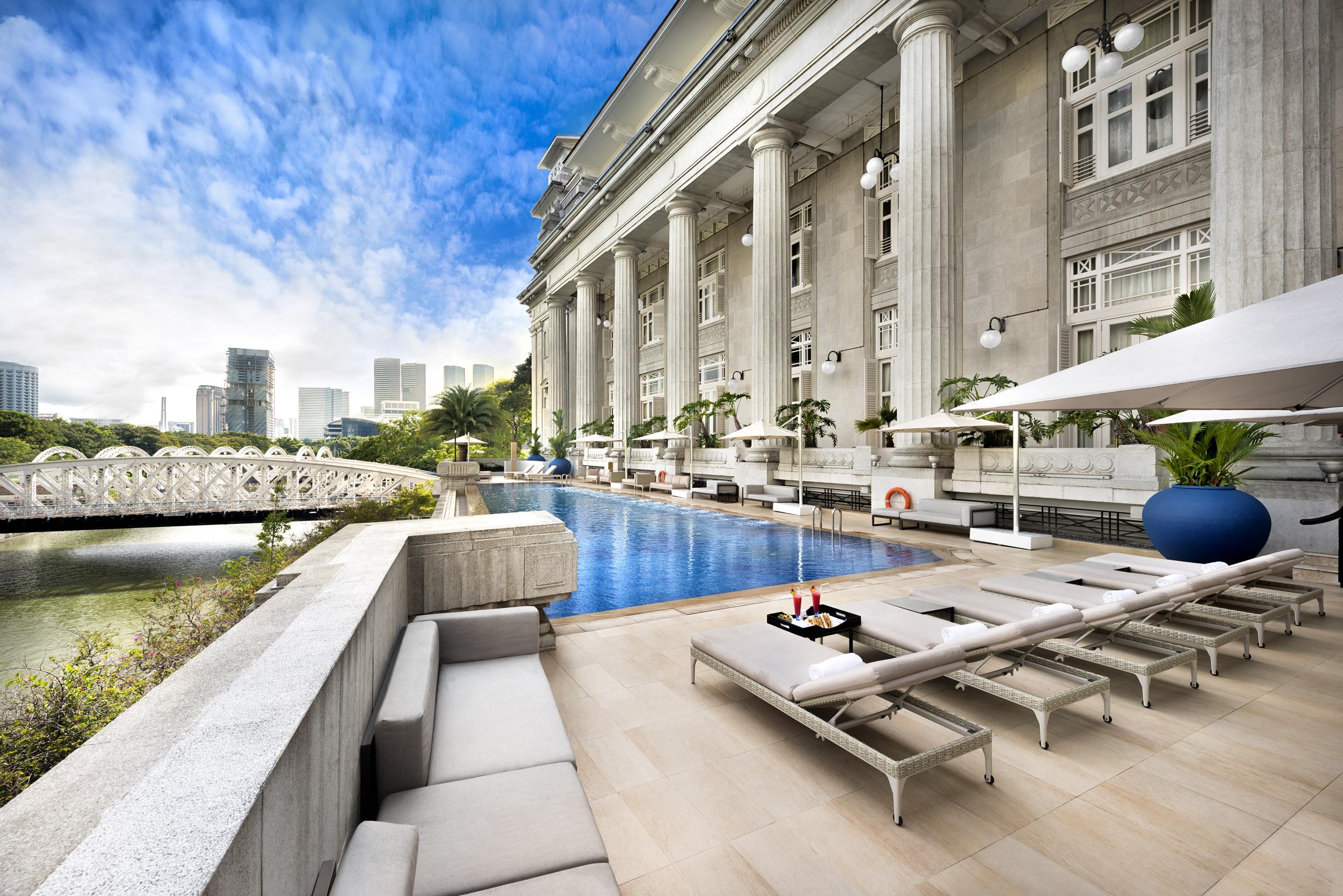 The Fullerton Hotel Singapur Exterior foto